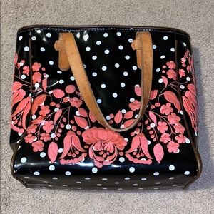 Consuela Tote Bag Poka Dot & Pink